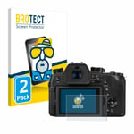 2x Anti-Reflets Protection Ecran pour Panasonic DC-FZ1000 II / DC-TZ200 Film