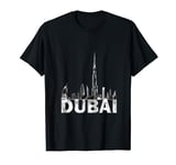 Dubai Burj Khalifa Skyscraper Skyline United Arab Emirates T-Shirt