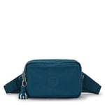 Kipling Crossbody Bag Mini Bumbag ABANU MULTI in COSMIC EMERALD FW2023 RRP £78