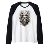 Odin Woden Wodan Wotan Odhin All-Father God of Wisdom War Raglan Baseball Tee