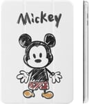 Disney Mickey Mouse Ipad 2020 (10.2in) Étui Avec Porte-Stylo Antichoc Mise En Veille/Réveil Automatique Trifold Housse De Protection Transparente Pour Tablette