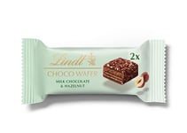 Lindt Choco Wafer Milk Chocolate & Hazelnut Treat Pack 30g (Case of 20)