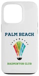 Coque pour iPhone 13 Pro Beach Florida Athletics Preppy Badminton Club Raquette