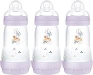 MAM Easy Start Self Sterilising Anti-Colic Baby Bottle Pack of 3 (3 x 260 ml)