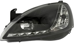 Strålkastarpaket DRL-Look Opel Corsa C 2000-2004 - Svart - Opel - Corsa