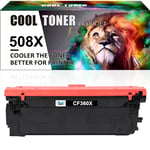 Black Toner Cartridge 508X CF360X fits for HP LaserJet M552dn M553dn M553n M553x