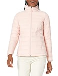 Amazon Essentials Women's Lightweight Long-Sleeved, Water-Resistant, Packable Puffer Jacket (Available in Plus Size), Light Pink, L