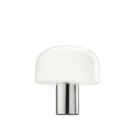 Flos - Bellhop Glass T bordslampa bright aluminum - Bordslampor - Edward Barber & Jay Osgerby - Silver