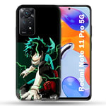 Coque pour Xiaomi Redmi Note 11 Pro / 11 Pro 5G Manga My Hero Academia Deku