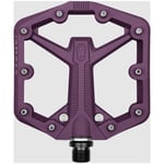 Platt crankbrothers - Cykelpedaler stamp 1 generation 2 lila composite large gen komposit