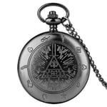 Gravity Falls Bill Cipher Tid Gem Halsband Kvarts Fickur Weird Town Triangel Enögd Djävul Hänge Kedja För Män Kvinnor