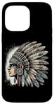 Coque pour iPhone 14 Pro Max Aztec Warrior Mask Ancient Civilization Mexican Heritage