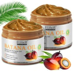 Raw Batana Oil for Hair Growth and Repair -100% Pure, Unrefined Oil from Honduran Rainforests Prevent Hair Loss and Enhances Hair Thickness in Men & Women