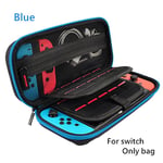 Pour Switch Blue - Pochette Portable Pour Nintendo Switch, Ensemble D'accessoires De Jeu 5 En 1, Joli Couvercle, Sac Mobile, Sacoche De Voyage Pour Étui Pour Ns Et Lite