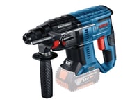 Bosch Gbh 18V-21 Professional - Roterende Hammer - Trådløs - 4-Modus - Sds-Plus - 2 Joule - Uten Batteri - 18 V - Solo