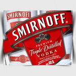 SMIRNOFF VODKA - METAL SIGN WALL PLAQUE poster picture art print bar pub