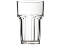 Glass American 40 Cl Ø8,5X13,2 Cm Flergangs Polycarbonat Plast,24 Stk/Krt