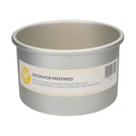 Wilton Decorator Preferred Moule à Gâteau Ronde Ø CM 15 x 10 H, Moule Professionnel Extra Profond, Matériau: Aluminium Anodisé Résiste, Gris