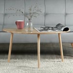 Table D' Appoint en Bois Massif Petite Console Basse Meuble Salon Homestyle4u