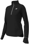 New Balance Womens NB Heat Half Zip Top