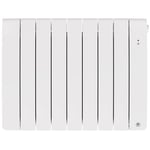 Thermor - Radiateur chaleur douce bilbao 4 1250W horitontal blanc brillant 493824