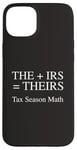 Coque pour iPhone 15 Plus Funny Tax Season Math CPA Comptable IRS