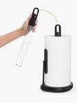 simplehuman Paper Kitchen Roll Holder and Spray Pump, Black