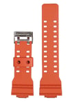 Orange Resin Strap for Casio G-Shock GA-100L-4A 10527468