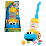 Just Play Aspirateur à Cookies Sesame Street, 7 Accessoires, interactif, Jeux d’Imitation, Jouets pour Enfants de 18 Mois et Plus, 57689, Multicolore, 43.18