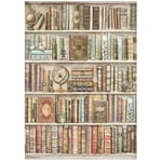 Stamperia Decoupage Papper - Bookshelf