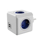 Zarivy 1202 LADRON POWER CUBE + 2 USB BLEU