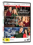 Hallmark Christmas 22: Christmas Wonderland / Sharing Christmas / 12 Gifts Of Christmas DVD