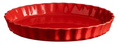 Moule à tarte Emile Henry GrandCru 31 cm Rouge