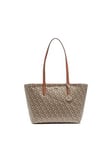 Dkny Bryant Logo Medium Tote Bag - Chino