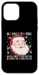 iPhone 12 mini Nurse Christmas Santa Nice To The Geriatric Care Giver Case