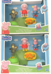 Peppa Pig Peppa's Growing Garden Play Set George Carrots Scarecrow Bundle Of 2