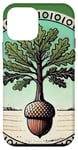 iPhone 12 mini Oak from Acorn Illustration Tree Lovers mighty Oak tree Case