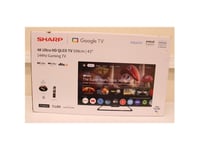 Sharp | 43Gr8265e | 43&Quot  | Smart Tv | Google Tv | 4K Ultra Hd | Damaged Packaging