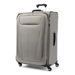 Travelpro Maxlite 5 Softside Valise Extensible avec 4 Roues pivotantes – Valise légère, pour Homme et Femme, Champagne, à Carreaux (73,7 cm), Champagne, Checked-Large 29-inch, Maxlite 5 Softside