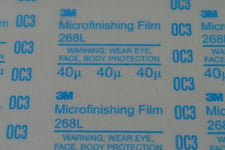 5 Sheets 40 Micron 3M PSA Adhesive Backed Micro Finishing Film (Scary Sharp)