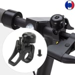 Sonnette avec Crochet Trottinette Xiaomi M365, Pro, Pro2, 1S, Essential - Noir