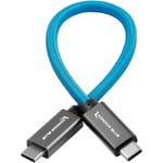 Kondor Blue USB-C 3.1 Gen 2 Kabel 21cm