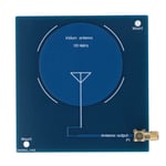 Antenne patch passive SMD 3,1 dBi, gain &eacute;lev&eacute;, fr&eacute;quence 1,614 GHz, accessoire de t&ecirc;te femelle SMA