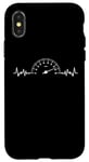 Coque pour iPhone X/XS Heartbeat Speedometer Auto Car Garage Racing Men Dad