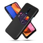 Bofink OnePlus 7T Pro skal med korthållare - Svart