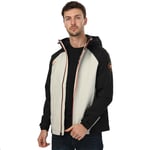 Timberland Mens Dryshift Light-Weight Waterproof Jacket in Black-White - Size Small