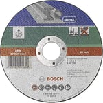 Bosch Accessories 2609256311 Disque à tronçonner à moyeu déporté pour Métaux Diamètre 125 mm Diamètre d'alésage 22/23 Epaisseur 2,5 mm