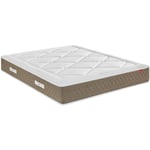 Epeda - Matelas 100% ressorts à mémoire de forme, épaisseur 28cm, accueil moelleux - 160x200 cm - néréide