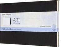 Moleskine Akvarell L Block (13X21 Cm), 20 Sidor, Svart