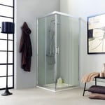 Kiamami Valentina - Cabine De Douche Fly 70X70 Profilé Plat Et Design Moderne